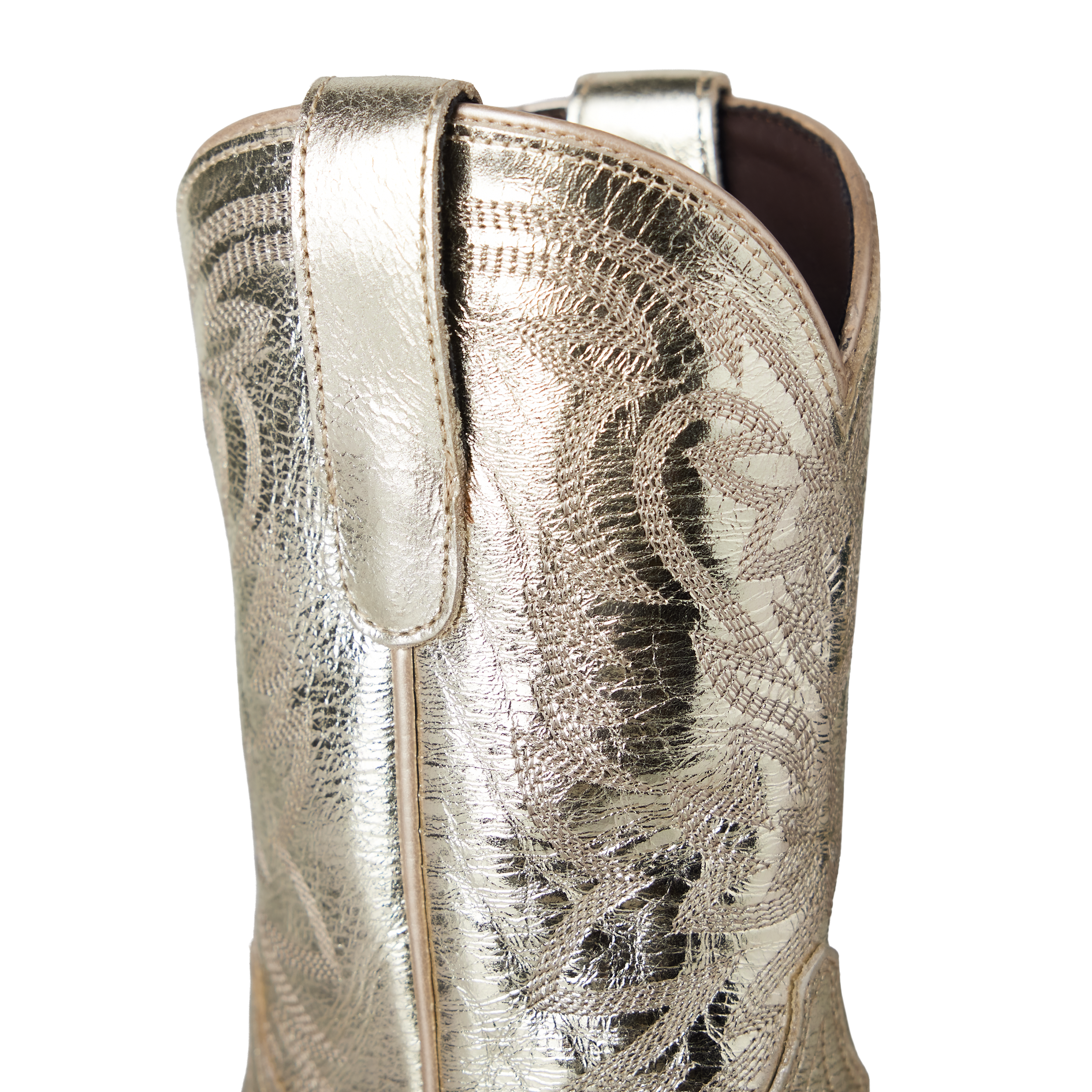 Lil' Lane Smokeshow Boot - Champagne Metallic