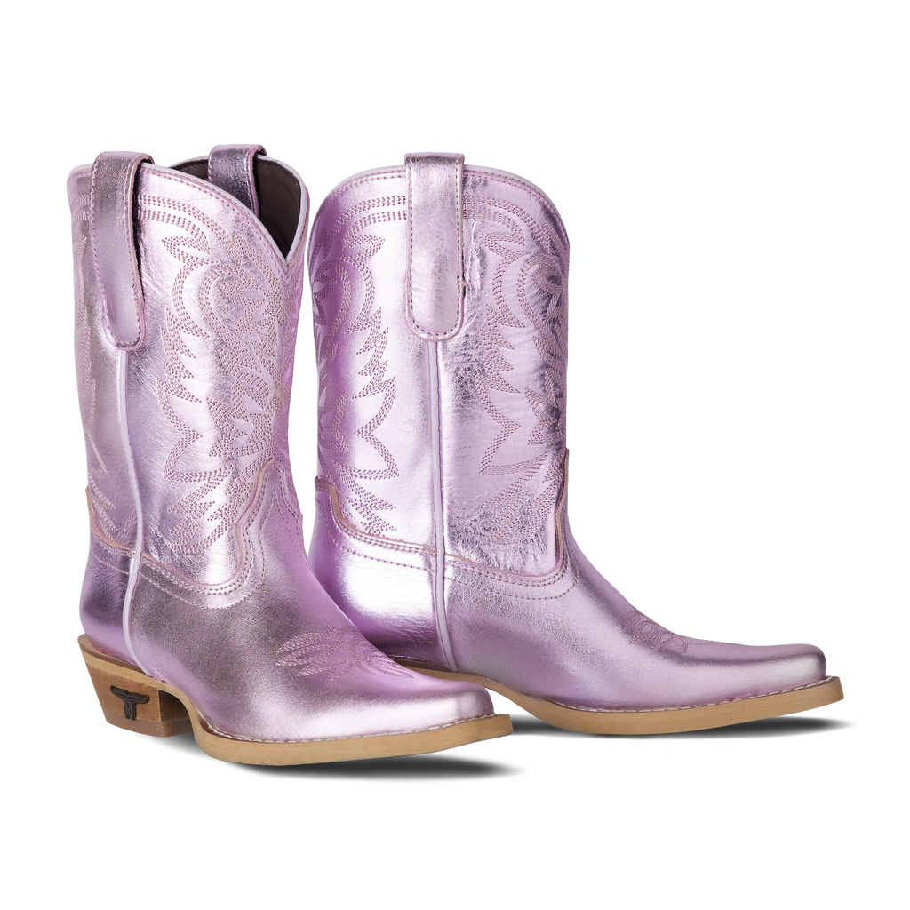 Lil' Lane Smokeshow Boot - Lavender Metallic