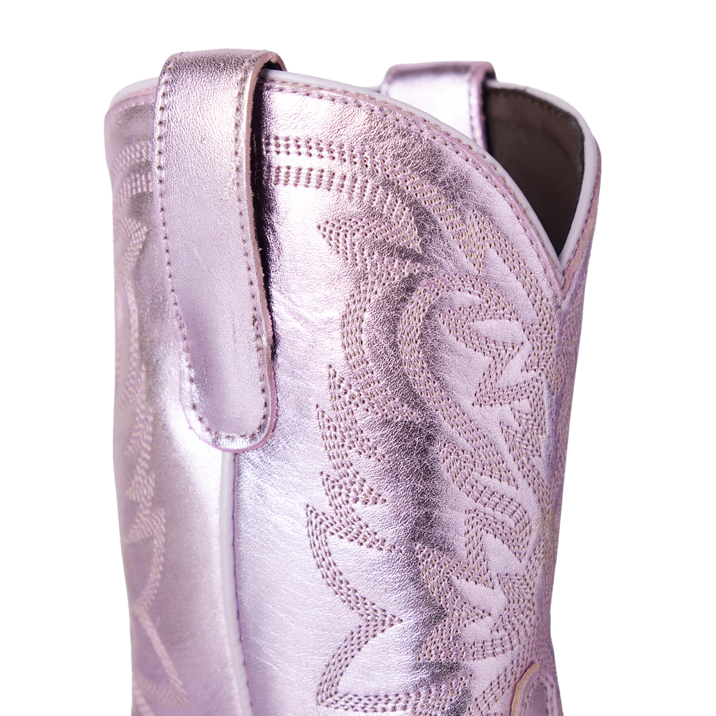 Lil' Lane Smokeshow Boot - Lavender Metallic