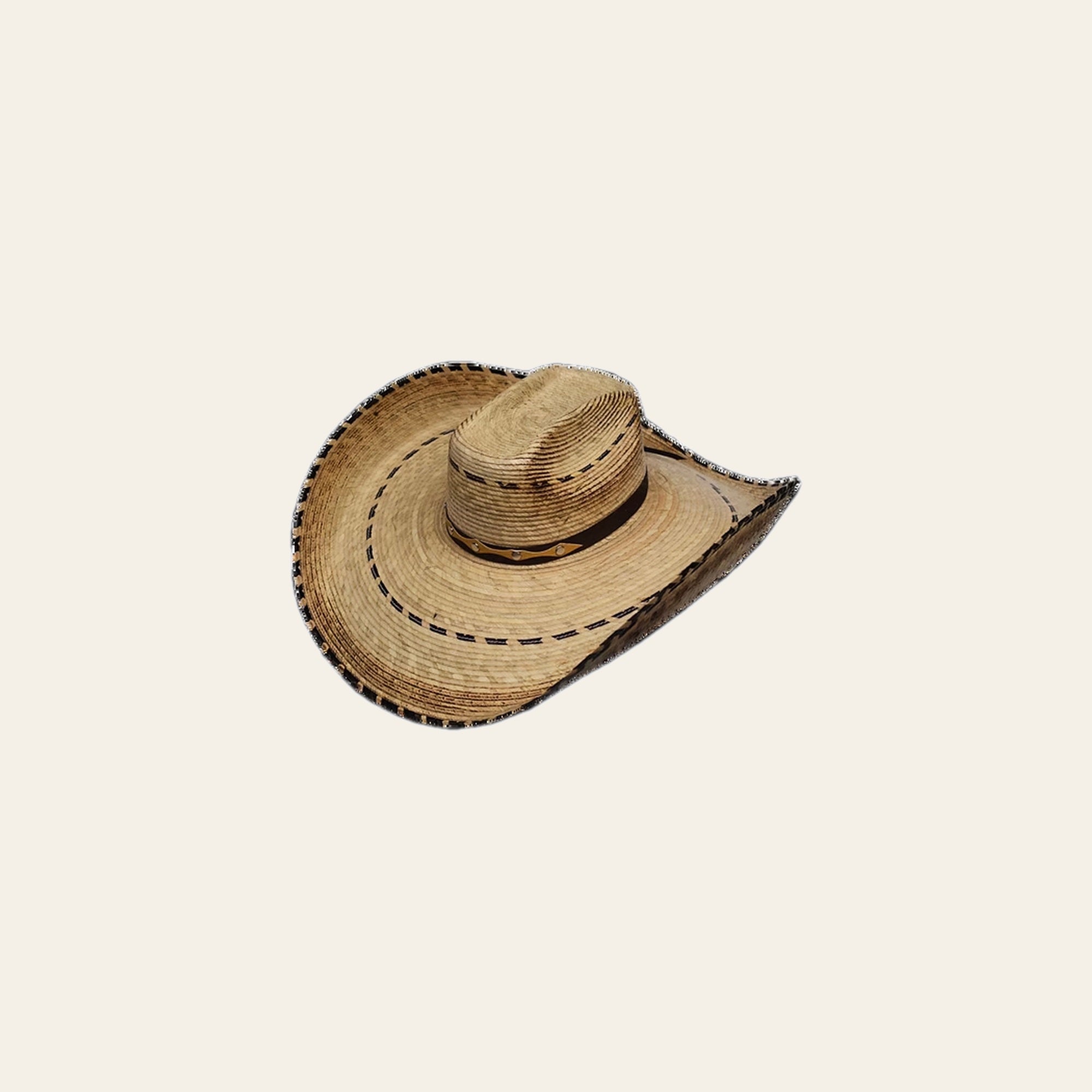 Lonestar Straw Cowboy Hat For Men & Women Breathable Western Wide Brim for Sun Protection
