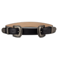 1.5 Woven Belt with Double Buckle - Rattle Black
