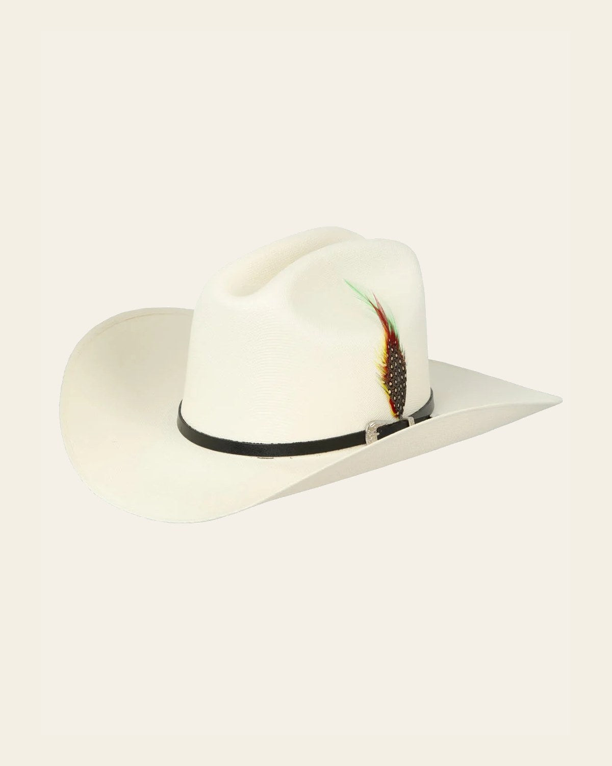 El General 500X Palm Straw Western Hat Sinaloa Crown - Style Sinaloa Rancher 44978 on a warm cream background