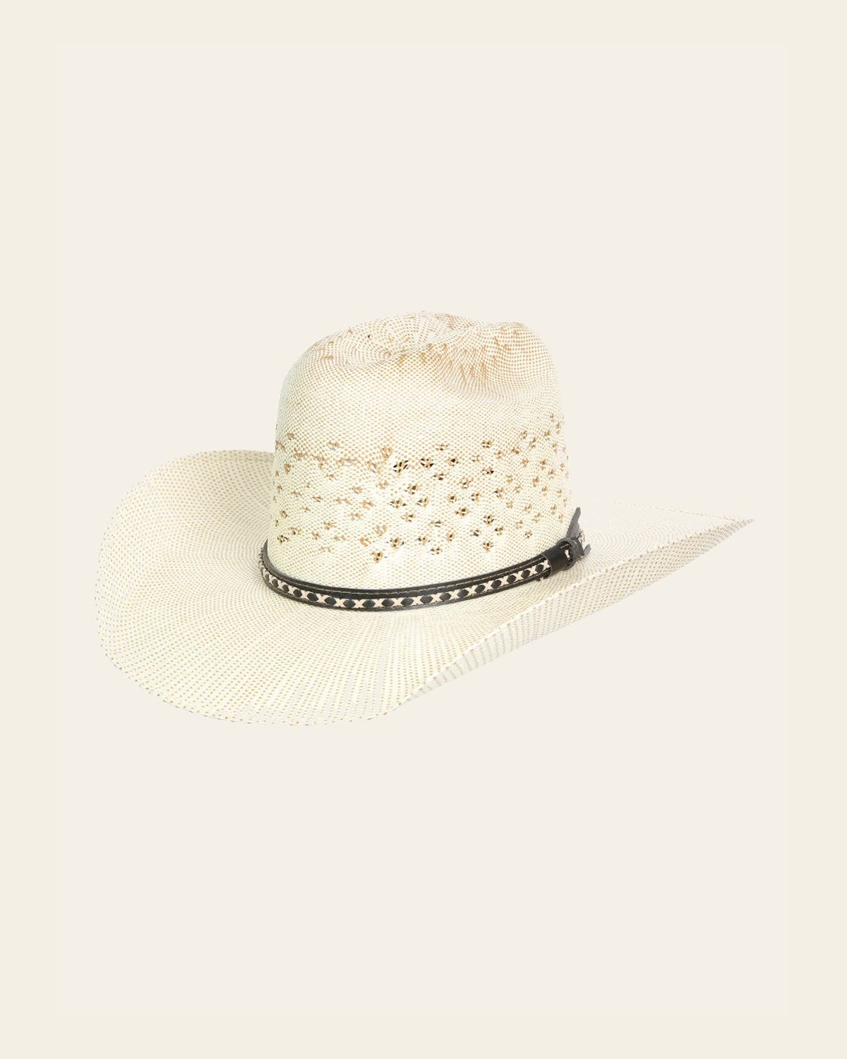 El General 20X Bangora Western Cowboy Hat - Style Ringers 45882 on a warm cream background