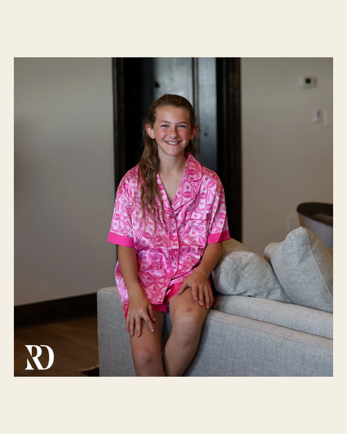 *youth* Pj Set | Momma's Money on a warm cream background