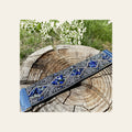 Navy and Silver Bead and Stone Fashion Bracelet XI106