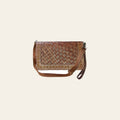 Never Mind Nmbg105A Wallet Vintage Handmade Genuine Cowhide Leather Women Bag Western Handbag Purse