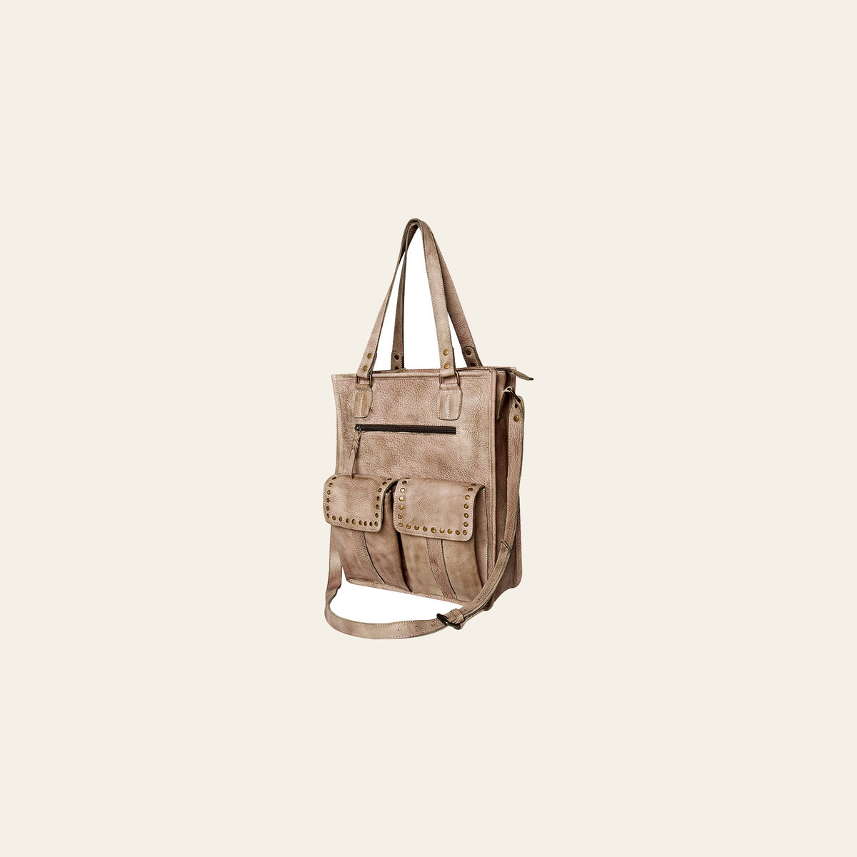 Never Mind Nmbg111A Tote Vintage Handmade Genuine Cowhide Leather Women Bag Western Handbag Purse
