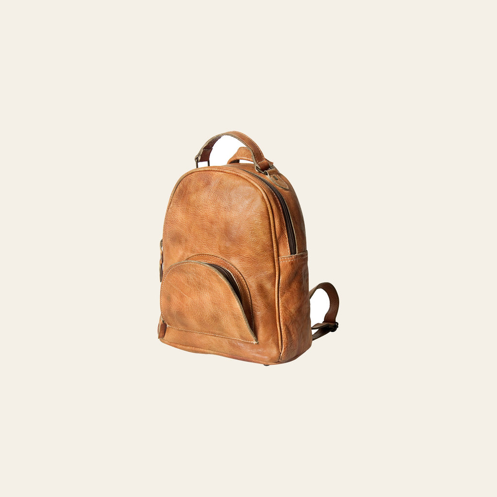 Never Mind Nmbg119A Backpack Vintage Handmade Genuine Cowhide Leather Women Bag Western Handbag Purse