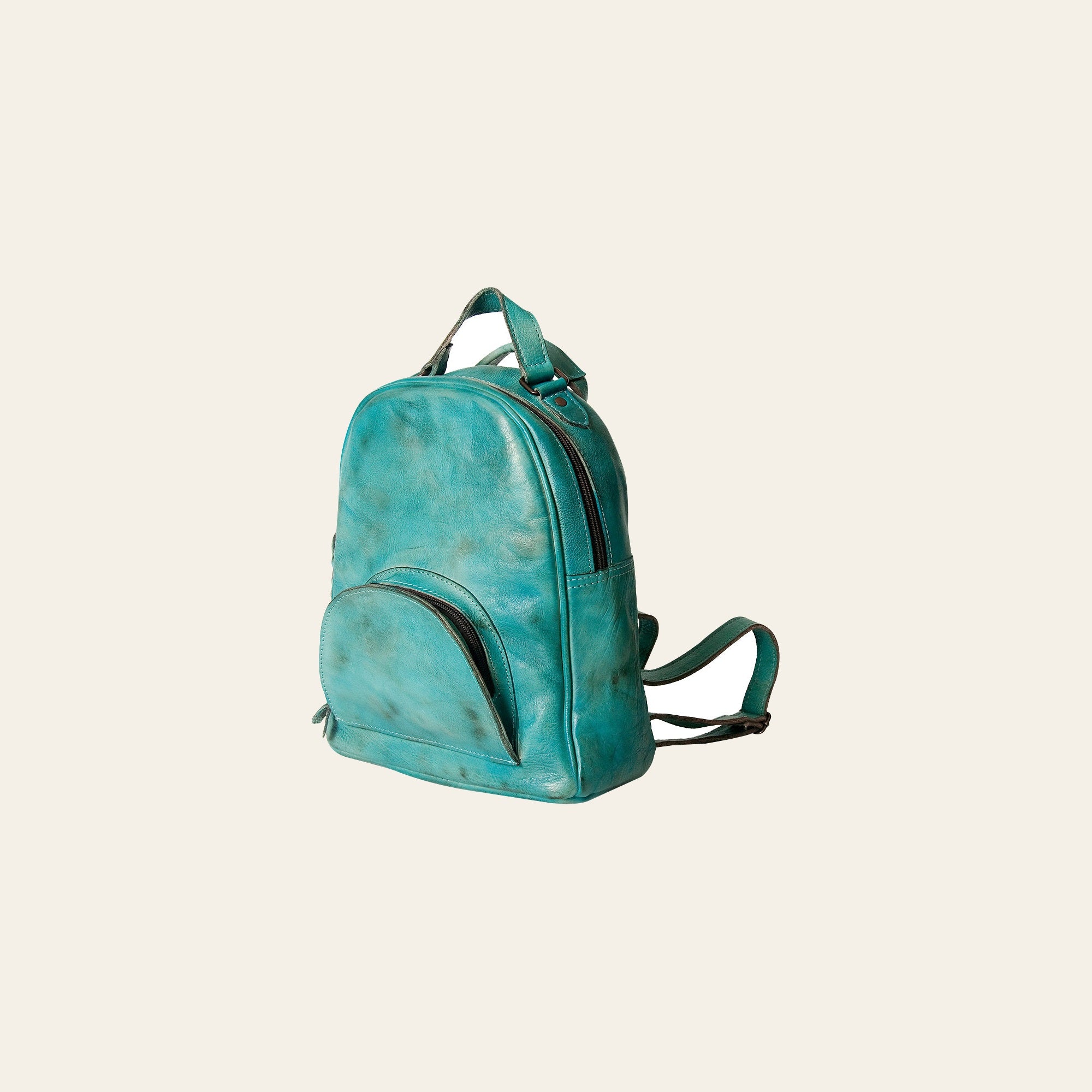 Never Mind Nmbg119B Backpack Vintage Handmade Genuine Cowhide Leather Women Bag Western Handbag Purse