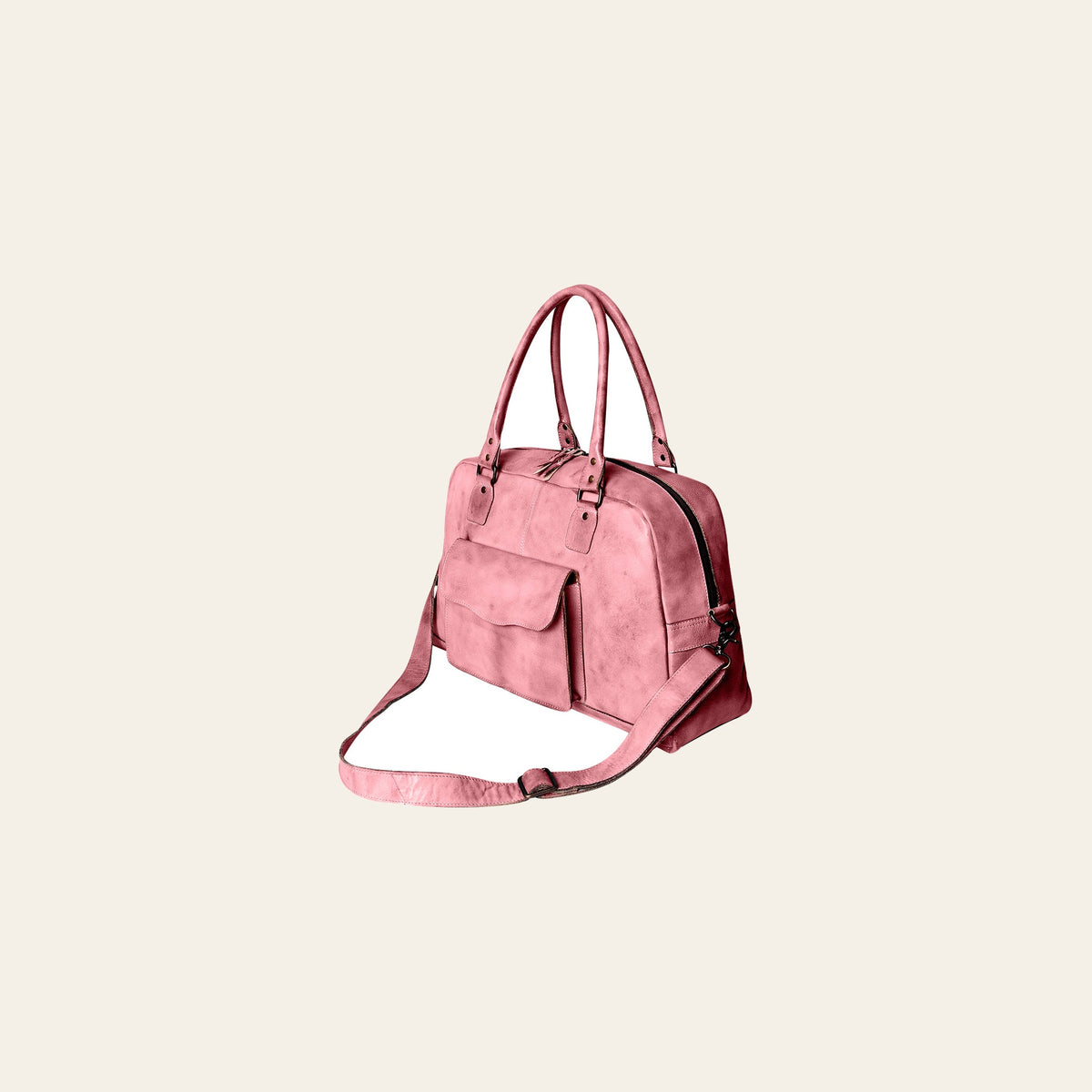Never Mind Nmbg126C Tote Vintage Handmade Genuine Cowhide Leather Women Bag Western Handbag Purse