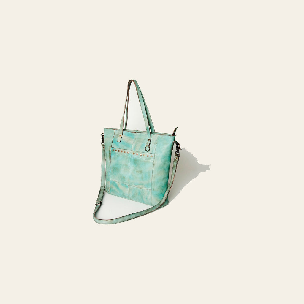 Never Mind Nmbg127A Tote Vintage Handmade Genuine Cowhide Leather Women Bag Western Handbag Purse