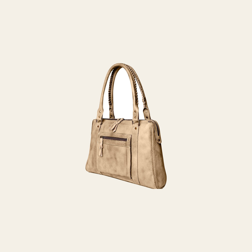 Never Mind Nmbg128A Tote Vintage Handmade Genuine Cowhide Leather Women Bag Western Handbag Purse