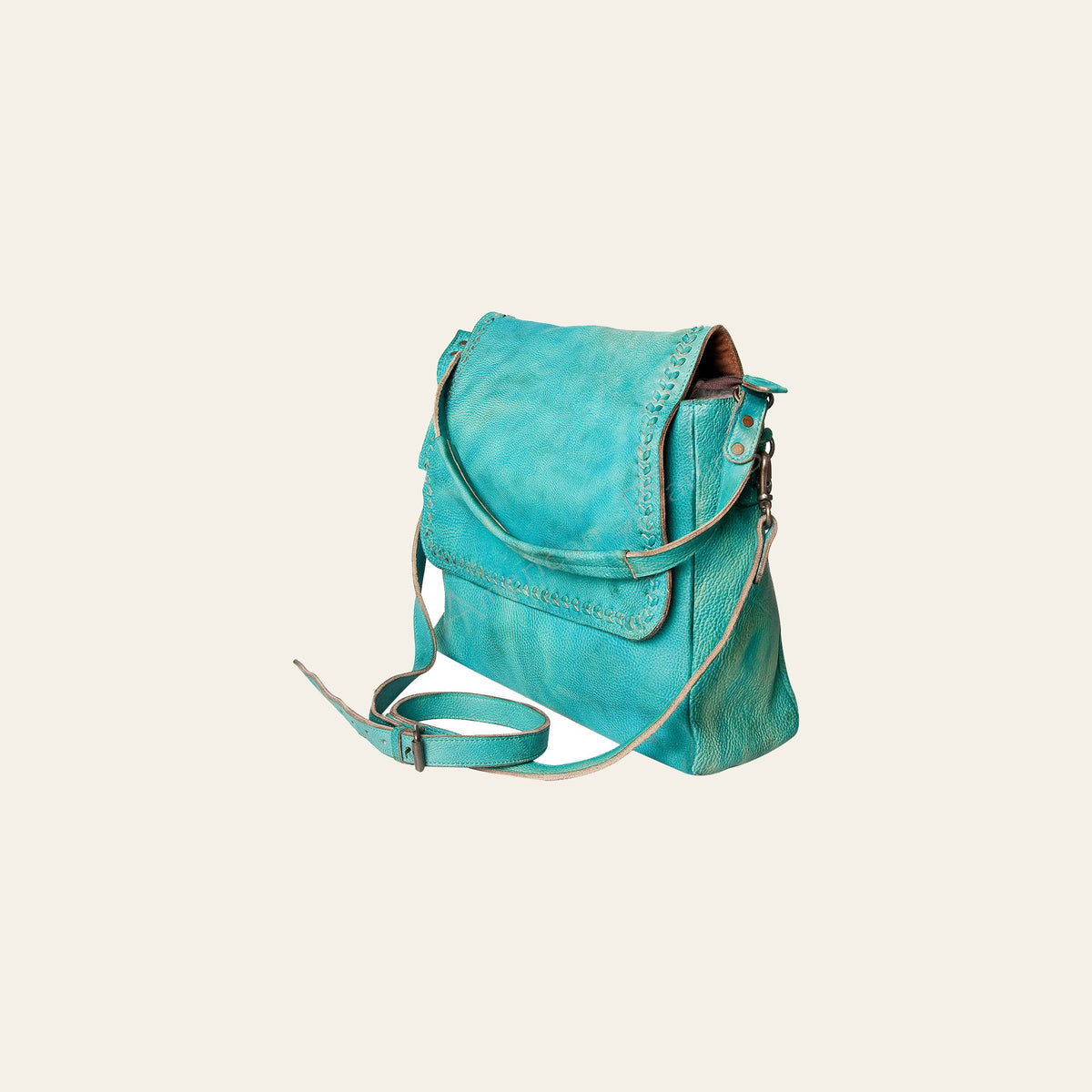 Never Mind Nmbg132A Hobo Vintage Handmade Genuine Cowhide Leather Women Bag Western Handbag Purse