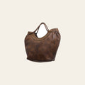 Never Mind Nmbgm101C Tote Vintage Handmade Genuine Cowhide Leather Women Bag Western Handbag Purse