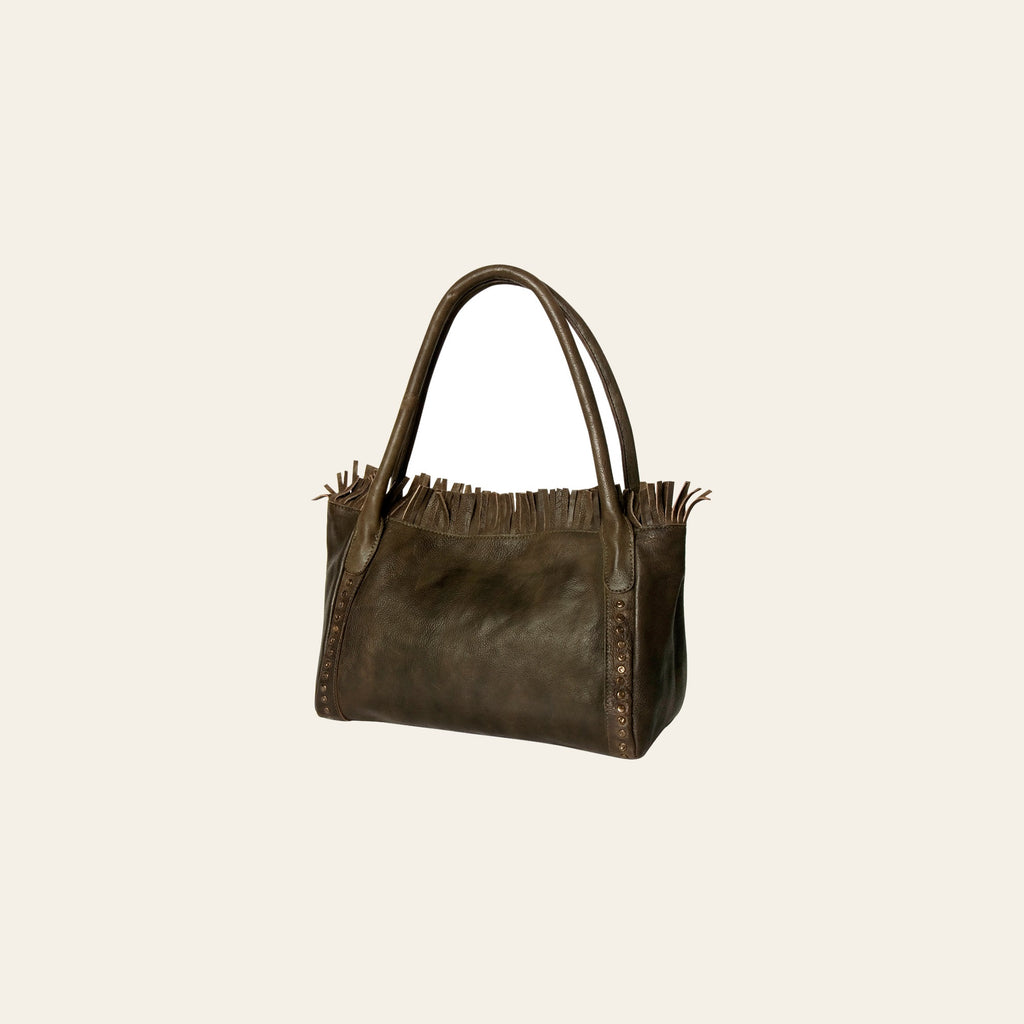 Never Mind Nmbgm110B Tote Vintage Handmade Genuine Cowhide Leather Women Bag Western Handbag Purse