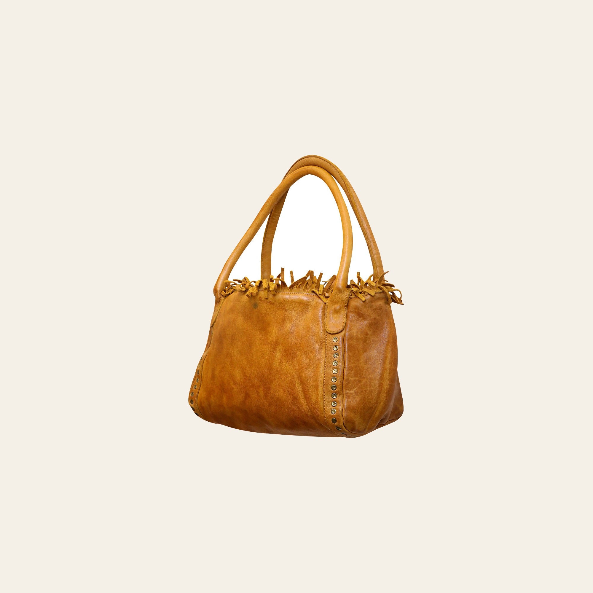 Never Mind Nmbgm110E Tote Vintage Handmade Genuine Cowhide Leather Women Bag Western Handbag Purse