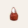 Never Mind Nmbgm111B Tote Vintage Handmade Genuine Cowhide Leather Women Bag Western Handbag Purse
