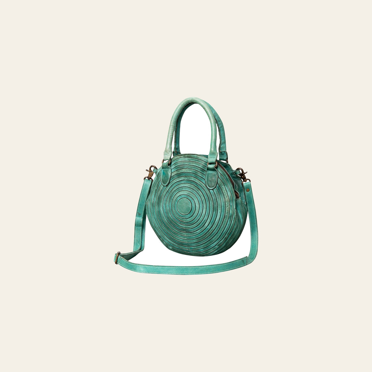 Never Mind Nmbgm112A Tote Vintage Handmade Genuine Cowhide Leather Women Bag Western Handbag Purse