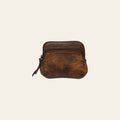 Never Mind Nmbgm120 Coin Purse Vintage Handmade Genuine Cowhide Leather Women Bag Western Handbag Purse