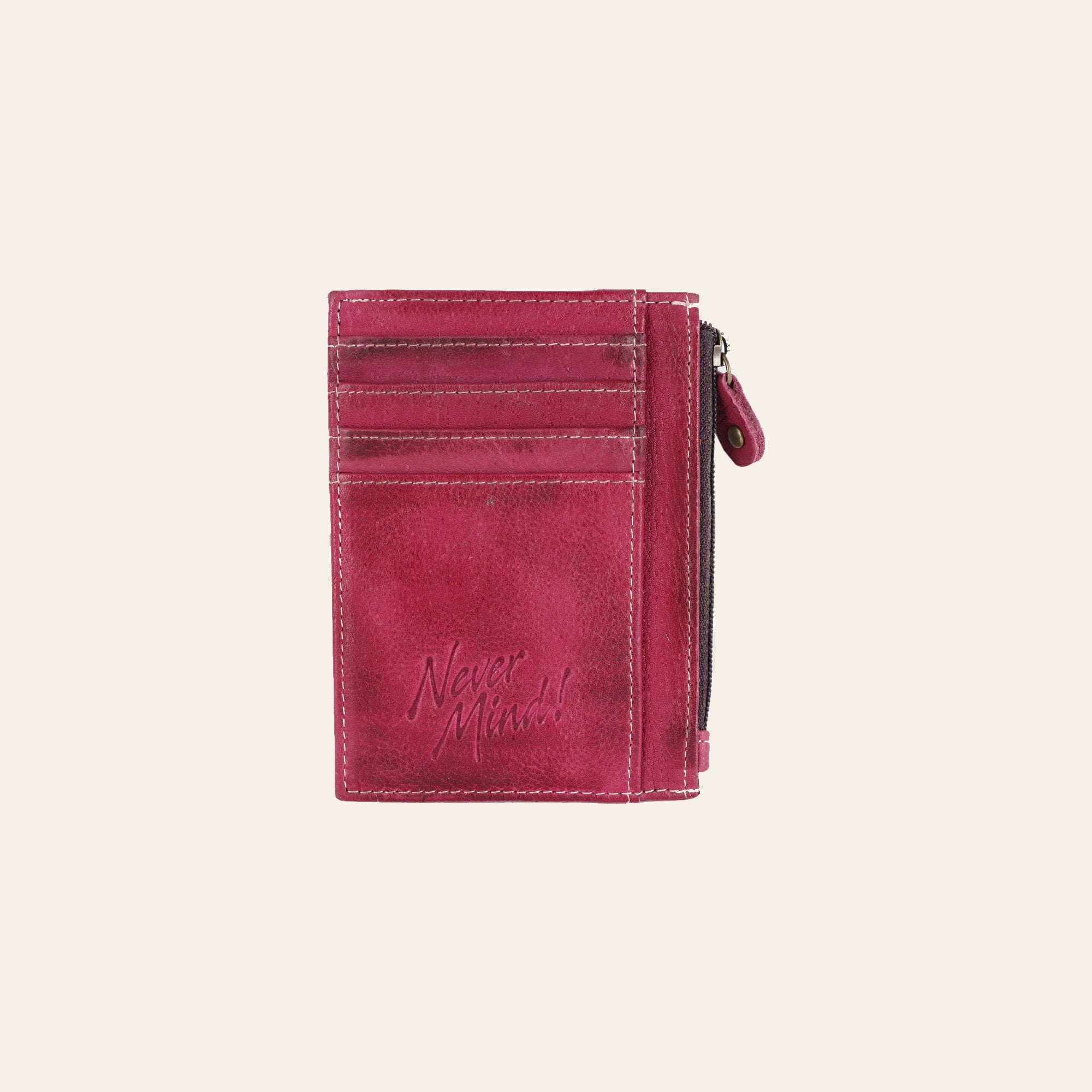 Never Mind Nmbgm130C Wallet Vintage Handmade Genuine Cowhide Leather Women Bag Western Handbag Purse