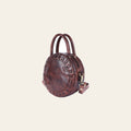 Never Mind Nmbgm136B Canteen Vintage Handmade Genuine Cowhide Leather Women Bag Western Handbag Purse