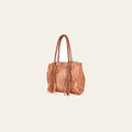 Never Mind Nmbgm141 Tote Vintage Handmade Genuine Cowhide Leather Women Bag Western Handbag Purse