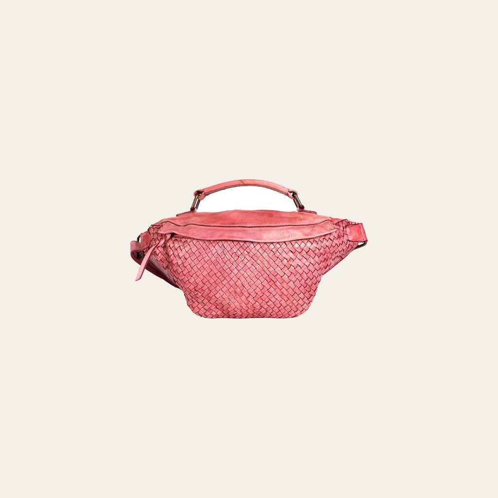 Never Mind Nmbgm148C Fanny Pack Vintage Handmade Genuine Cowhide Leather Women Bag Western Handbag Purse