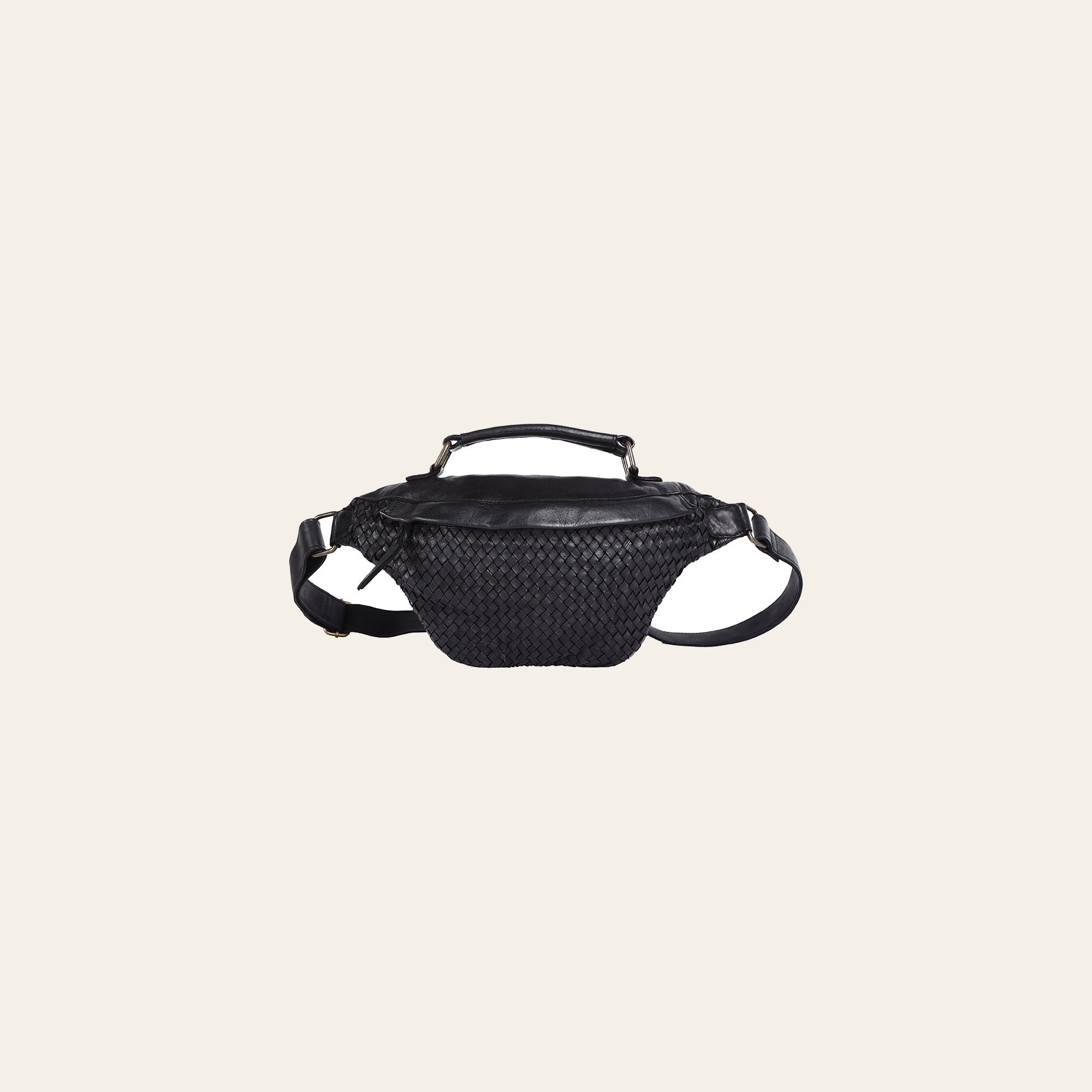 Never Mind Nmbgm148D Fanny Pack Vintage Handmade Genuine Cowhide Leather Women Bag Western Handbag Purse