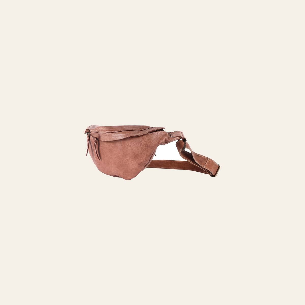 Never Mind Nmbgm149A Fanny Pack Vintage Handmade Genuine Cowhide Leather Women Bag Western Handbag Purse