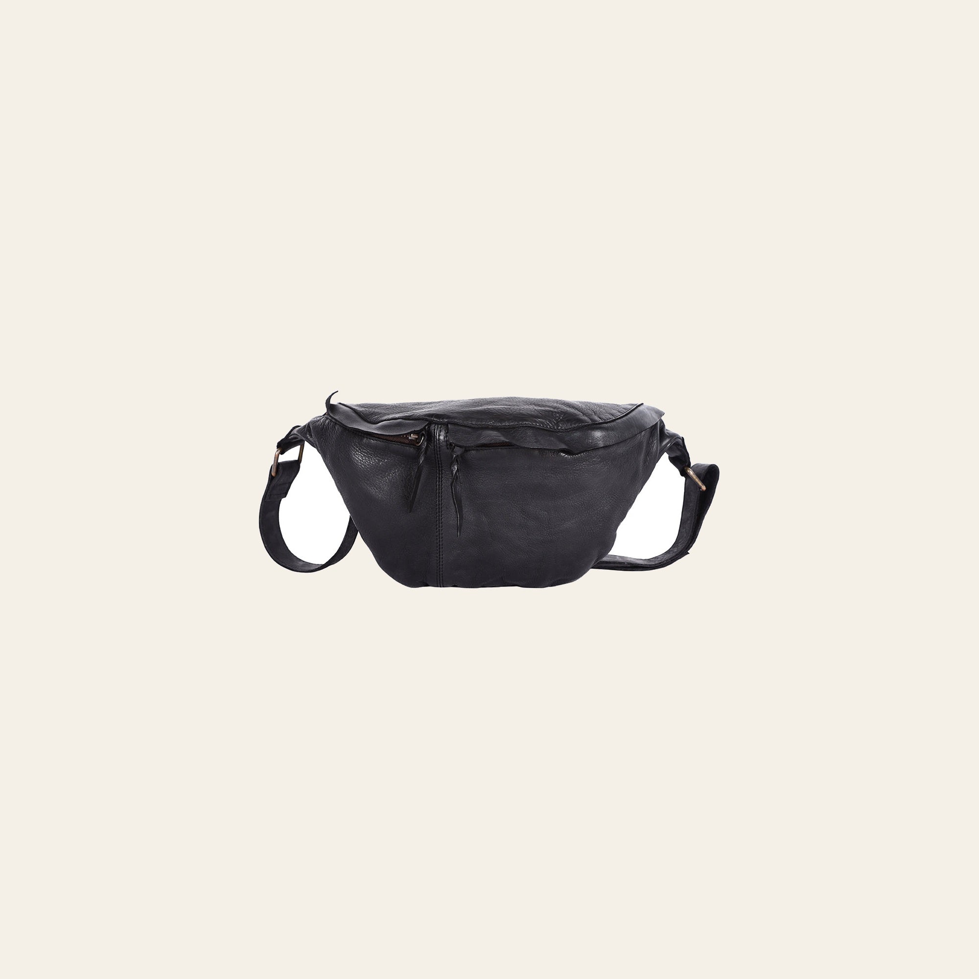Never Mind Nmbgm150A Fanny Pack Vintage Handmade Genuine Cowhide Leather Women Bag Western Handbag Purse
