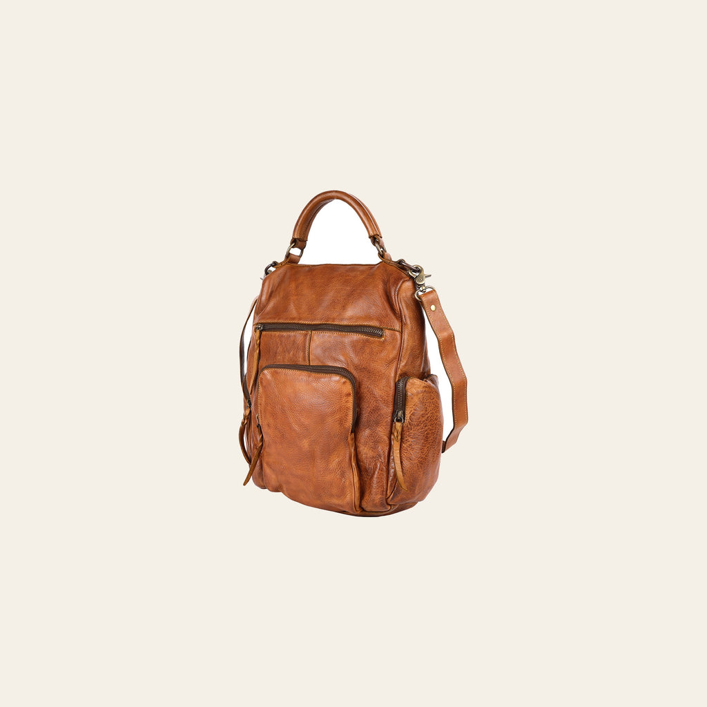 Never Mind Nmbgm156A Backpack Vintage Handmade Genuine Cowhide Leather Women Bag Western Handbag Purse