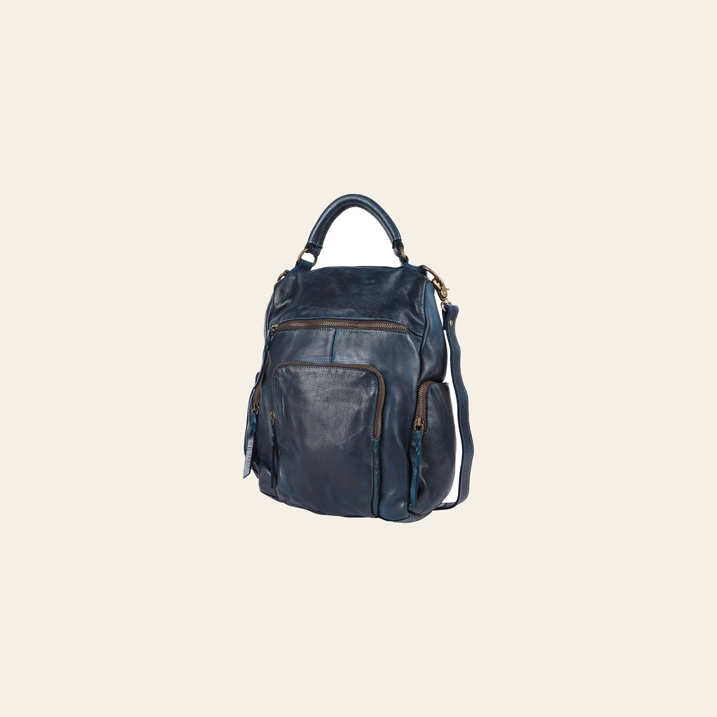 Never Mind Nmbgm156C Backpack Vintage Handmade Genuine Cowhide Leather Women Bag Western Handbag Purse