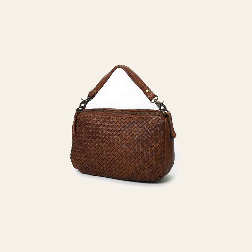 Never Mind NMBGM161A Hobo Vintage Handmade Genuine Cowhide Leather Women Bag Western Handbag Purse