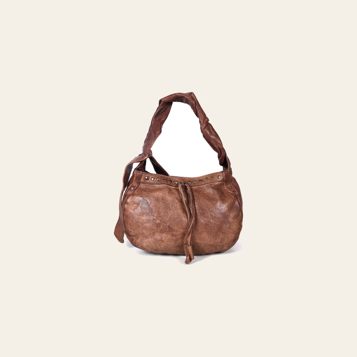 Never Mind Nmbgr103Lb Hobo Vintage Handmade Genuine Cowhide Leather Women Bag Western Handbag Purse