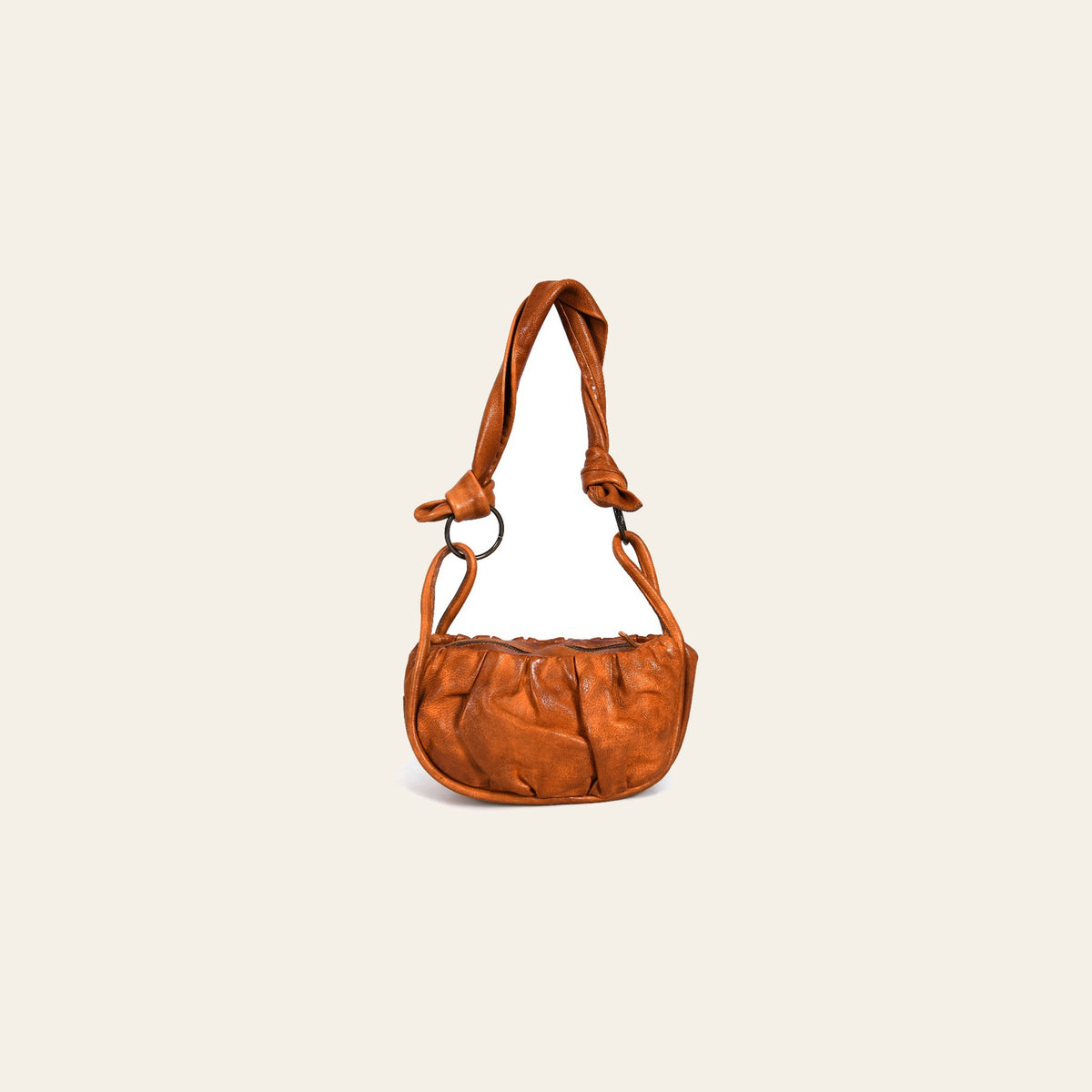 Never Mind Nmbgr104Tan Hobo Vintage Handmade Genuine Cowhide Leather Women Bag Western Handbag Purse