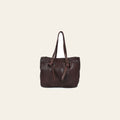 Never Mind Nmbgr111Db Tote Vintage Handmade Genuine Cowhide Leather Women Bag Western Handbag Purse