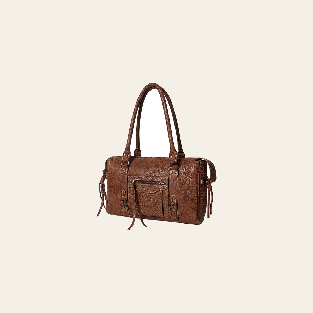 Never Mind Nmbgz113A Tote Vintage Handmade Genuine Cowhide Leather Women Bag Western Handbag Purse