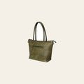 Never Mind Nmbgz120E Tote Vintage Handmade Genuine Cowhide Leather Women Bag Western Handbag Purse