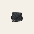 Never Mind Genuine Leather Crossbody Bag Women Quilted Envelope Flap Shoulder Purse Adjustable Strap Stylish Everyday Handbag