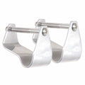 New Tough-1 Straight Aluminum Horse Saddle Stirrup