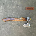 Handmade Viking Bearded Axe – Stainless Steel Head with Engraved Hardwood Handle | JW SteelCrafts