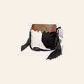 Ohlay Bags KBA107 Cross Body I Hand Tooled Hair-On Genuine Leather Women Bag Western Handbag Purse