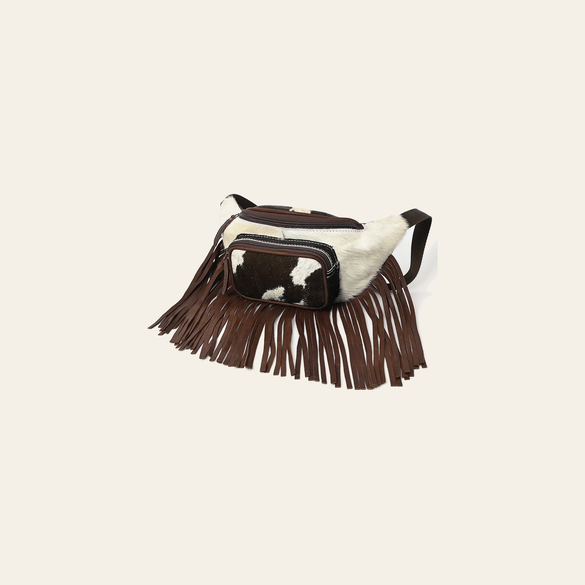 Ohlay Bags OHG186B FANNY PACK Hair-on Genuine Leather women bag western handbag purse