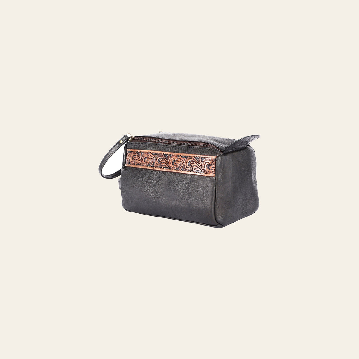 Ohlay Bags OHM111C Toiletry Hand Tooled Genuine Leather Women Bag Western Handbag Purse