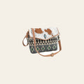 Ohlay Bags OHV319 Envelope Upcycled Wool Hair-On Genuine Leather Women Bag Western Handbag Purse