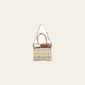 OHLAY KB109 TOTE Upcycled Wool Canvas Hair-on Genuine Leather women bag western handbag purse