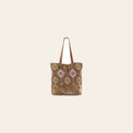 OHLAY KB237 TOTE Upcycled Wool Canvas Hair-on Genuine Leather women bag western handbag purse