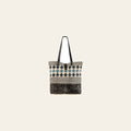 OHLAY KB238 TOTE Upcycled Wool Canvas Hair-on Genuine Leather women bag western handbag purse