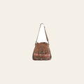 OHLAY KB272 TOTE Upcycled Wool Canvas Genuine Leather women bag western handbag purse