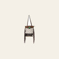 OHLAY KB627 TOTE Hand Tooled Upcycled Wool Canvas Hair-on Genuine Leather women bag western handbag purse